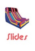 commercial bouncy castle slide