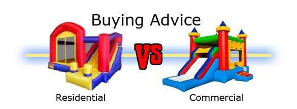 commercial bouncy castle for sale